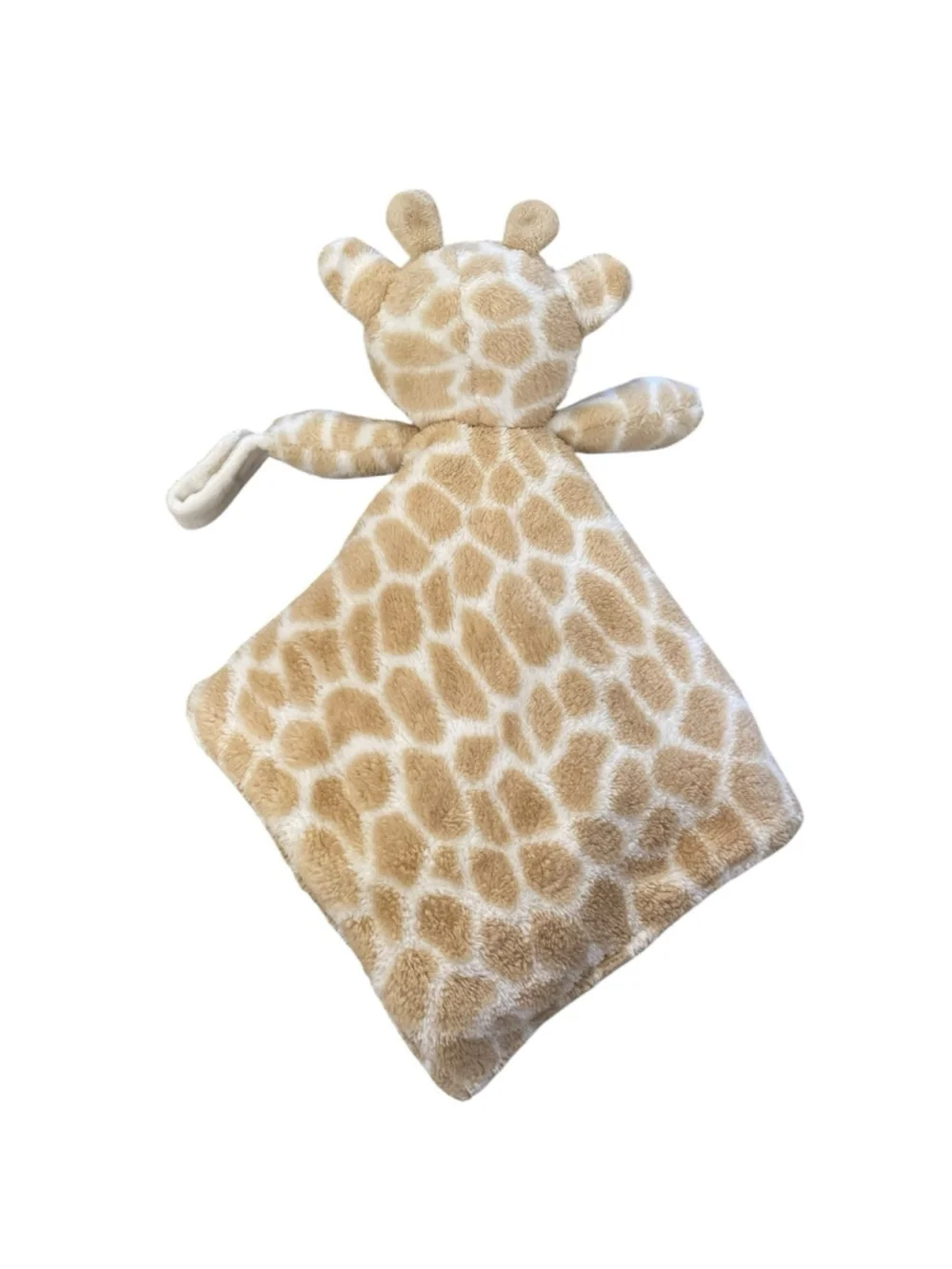 Carters Giraffe Lovey Pacifier Clip Holder Plush Security Blanket 2014